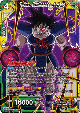 BT15-151 - Turles, Dominance at Hand - Super Rare