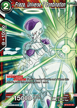 BT16-011 - Frieza, Universe 7 Combination - Uncommon