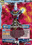 BT16-021 - Whis, Invitation to Battle - Leader - Uncommon FOIL