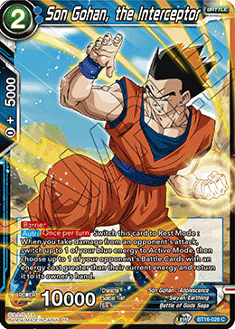 BT16-026 - Son Gohan, the Interceptor - Common