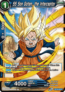 BT16-028 - SS Son Goten, the Interceptor - Rare