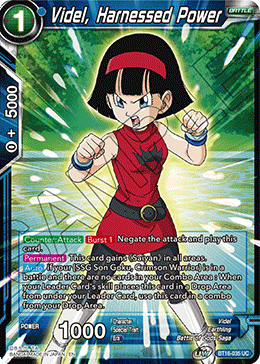 BT16-035 - Videl, Harnessed Power - Uncommon FOIL