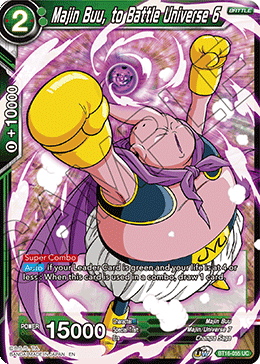 BT16-055 - Majin Buu, to Battle Universe 6 - Uncommon