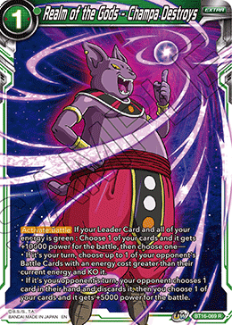 BT16-069 - Realm of the Gods - Champa Destroys - Rare