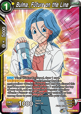 BT16-084 - Bulma, Future on the Line - Uncommon