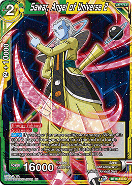 BT16-143 - Sawar, Angel of Universe 2 - Common FOIL