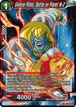 BT17-019 - General Rilldo, Battle on Planet M-2 - Common