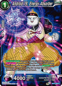 BT17-050 - Android 19, Energy Absorber - Common FOIL