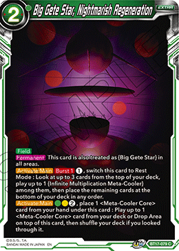 BT17-079 - Big Gete Star, Nightmarish Regeneration - Common