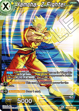 BT17-087 - Yamcha, Z Fighter - Uncommon