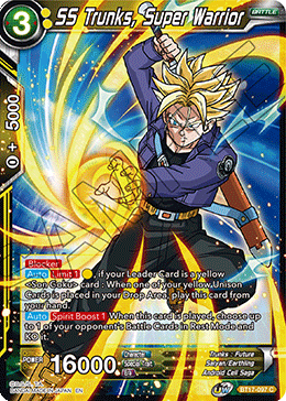 BT17-097 - SS Trunks, Super Warrior - Common FOIL