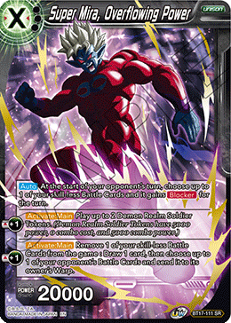 BT17-111 - Super Mira, Overflowing Power - Super Rare