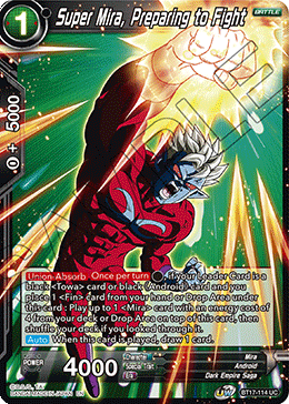 BT17-114 - Super Mira, Preparing to Fight - Uncommon FOIL