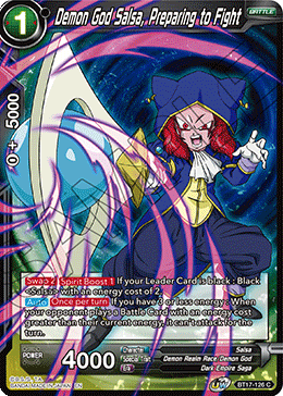 BT17-126 - Demon God Salsa, Preparing to Fight - Common