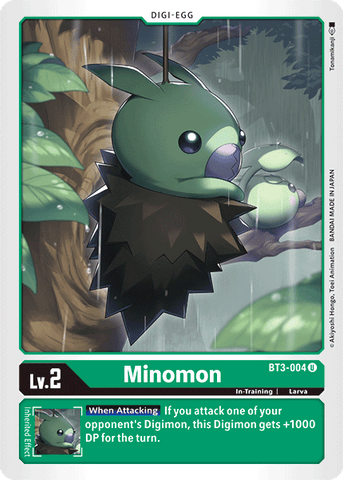 BT3-004 - Minomon - Uncommon