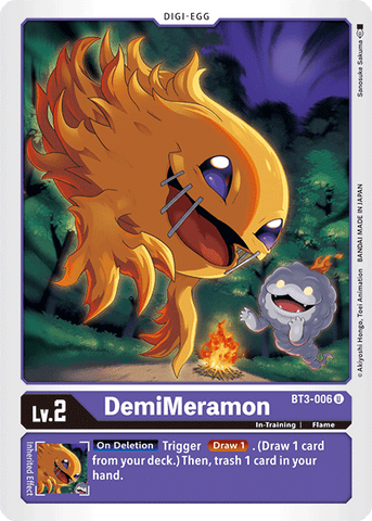 BT3-006 - DemiMeramon - Uncommon