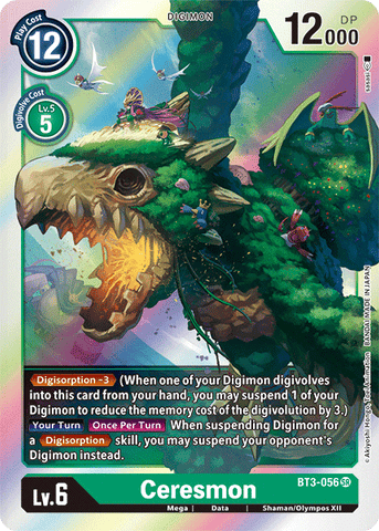 BT3-056 - Ceresmon - Super Rare