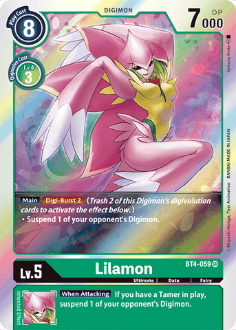 BT4-059 - Lilamon - Super Rare