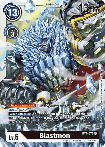 BT4-075 - Blastmon - Super Rare