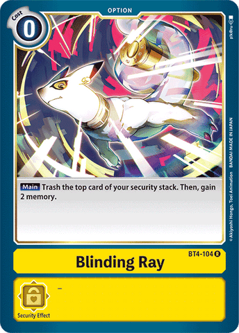 BT4-104 - Blinding Ray - Rare