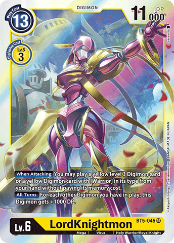 BT5-045 - LordKnightmon - Super Rare