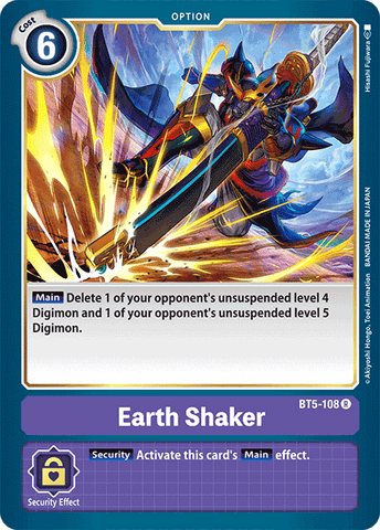 BT5-108 - Earth Shaker - Rare