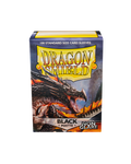 Dragon Shield - Standard NON GLARE Sleeves 100ct - Black MATTE