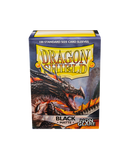 Dragon Shield - Standard NON GLARE Sleeves 100ct - Black MATTE