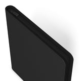 Ultimate Guard - QuadRow ZipFolio Binder 12-Pocket XenoSkin - Black