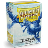 Dragon Shield - Standard Sleeves 100ct - Clear Blue MATTE