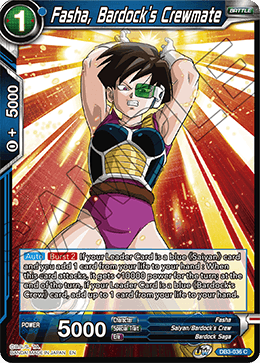 DB3-036 - Fasha, Bardock's Crewmate - Common