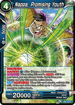 DB3-042 - Nappa, Promising Youth - Common