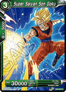 DB3-054 - Super Saiyan Son Goku - Common