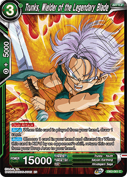 DB3-061 - Trunks, Wielder of the Legendary Blade - Common