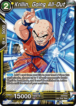 DB3-084 - Krillin, Going All-Out - Common