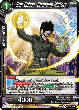 DB3-105 - Son Gohan, Changing History - Uncommon