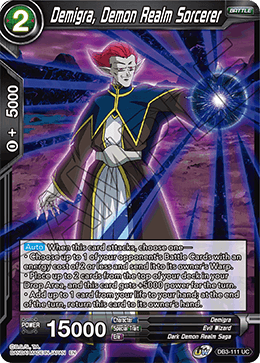 DB3-111 - Demigra, Demon Realm Sorcerer - Uncommon