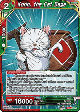 DB3-117 - Korin, the Cat Sage - Uncommon