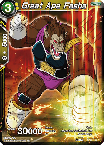 BT18-100 - Great Ape Fasha - Common FOIL