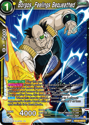 BT18-105 - Borgos, Feelings Bequeathed - Common