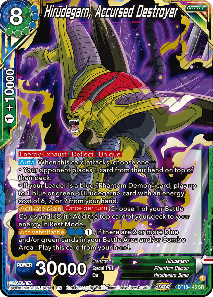 BT18 Dawn of the Z-Legends  Collectors Company