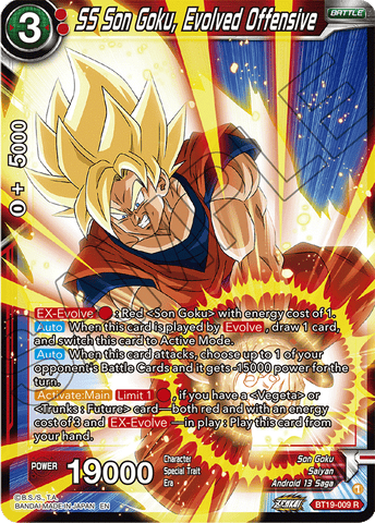 BT19-009 - SS Son Goku, Evolved Offensive - Rare