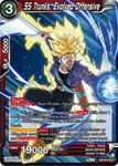 BT19-015 - SS Trunks, Evolved Offensive - Rare FOIL