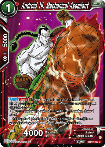 BT19-023 - Android 14, Mechanical Assailant - Common