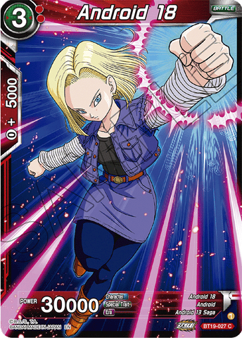 BT19-027 - Android 18 - Common