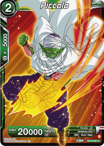 BT19-087 - Piccolo - Common FOIL