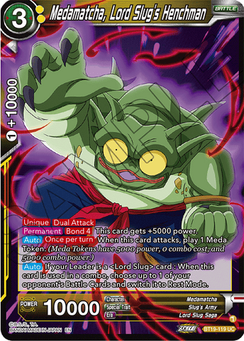 BT19-119 - Medamatcha, Lord Slug's Henchman - Uncommon