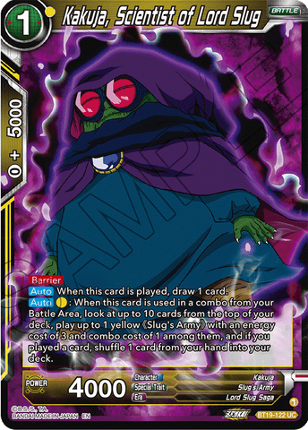 BT19-122 - Kakuja, Scientist of Lord Slug - Uncommon