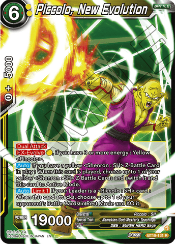 BT19-131 - Piccolo, New Evolution - Rare