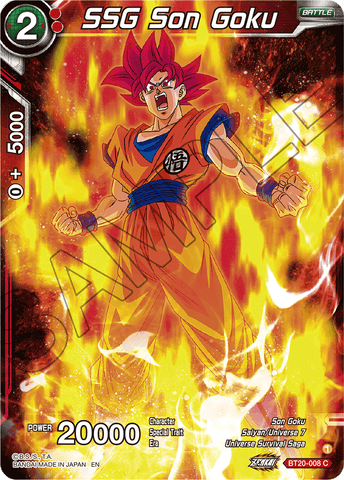 BT20-008 - SSG Son Goku - Common FOIL